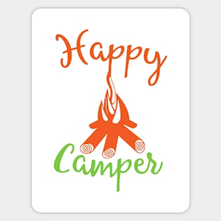 Happy Camper Sticker